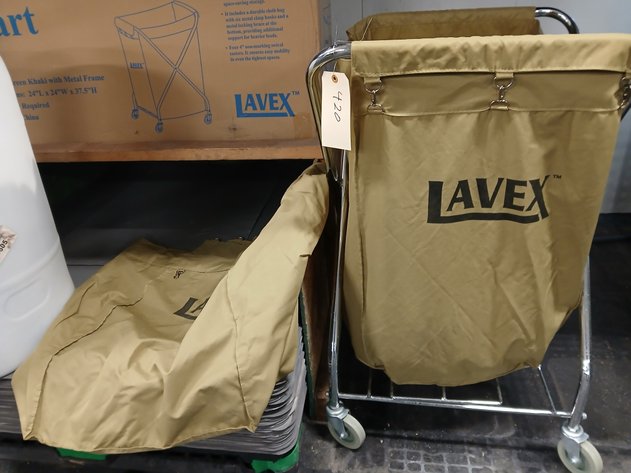 Image for Lot of Laundry Cart Supplies