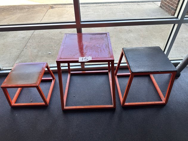 Image for Set of (3) Metal Plyoboxes - 12in, 18in, 24in