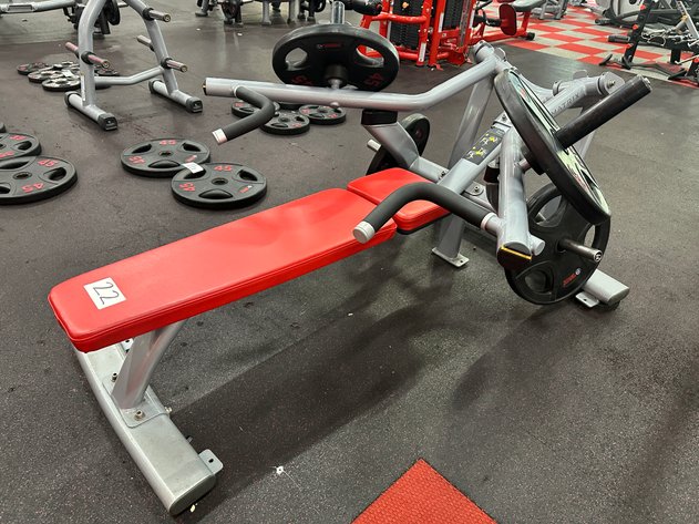 Image for MATRIX MG-PL13 Plate Loaded Supine Bench Press w/ 180 lbs of Plates