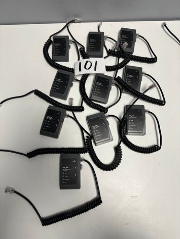 Image for (9) MC3R-98 MYE Club TV Systems 900mhz/800mhz Smart Programming Audio Receiver w/ CSafe Cables