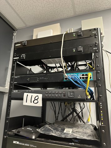 Image for All Security Related Assets in Gym - (9) Security Cameras, Gigabit Switch, Server Rack and More