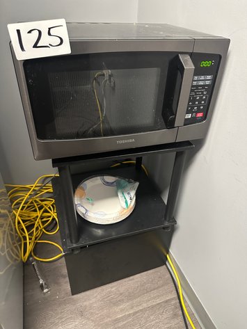 Image for TOSHIBA EM925A5A-BS Microwave and Furniture