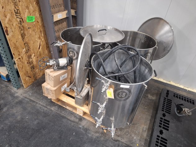 Image for SPIKE BREWING EQUIPMENT 3-Vessel 50 gal Brewing System