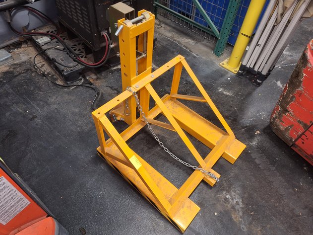 Image for ULINE Forklift Drum Grabber Attachment