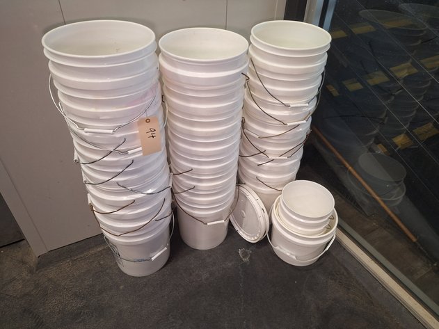 Image for Lot of Plastic Buckets.