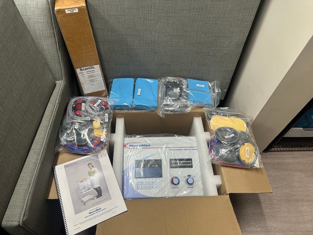 Image for NEUROMED Matrix Electroanalgesic Delivery Systems w/ Cart and Accessories (NEW IN BOX)