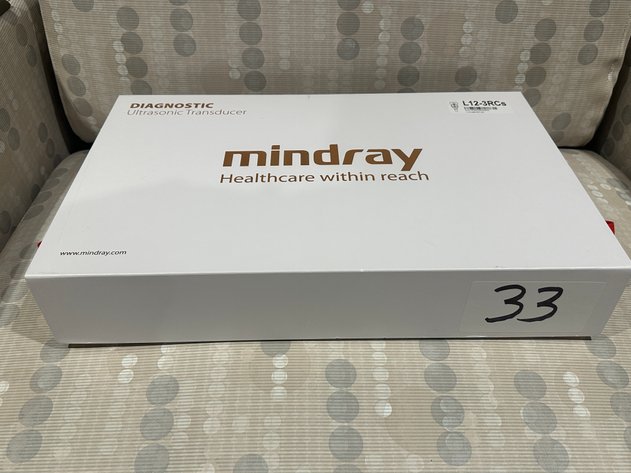 Image for MINDRAY L12-3RCs Ultrasonic Transducer Probe (NEW IN BOX)
