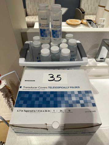 Image for (12) Bottles of MCKESSON Ultrasound Gels and Transducer Covers