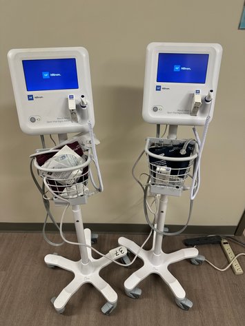 Image for Lot of (2) WELCH ALLYN Spot Vital Signs 4400 Mobile Units