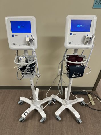 Image for Lot of (2) WELCH ALLYN Spot Vital Signs 4400 Mobile Units
