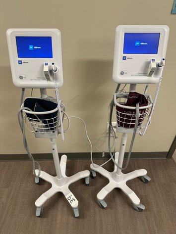 Image for Lot of (2) WELCH ALLYN Spot Vital Signs 4400 Mobile Units