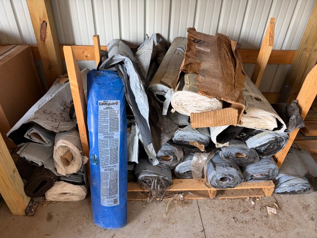 Image for Approx. (25) Rolls of Assorted HENRY EAVEGUARD Shingle Underlayment