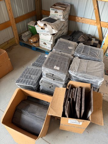 Image for Various Roof Ridge Caps, Hip & Ridge Shingles and Step Flashing