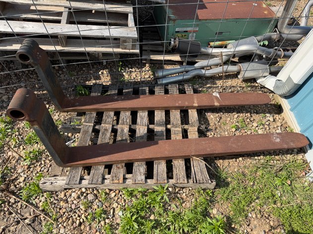 Image for Pair of 6ft Telehandler Forks - PN: 732-6-72A24014