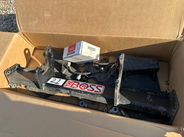 Image for BOSS Snow Plow Hitch and Kit for GM 3/4 Ton 2011 and Newer - HDW09212