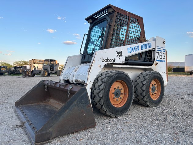 Image for BOBCAT 763 Skid Steer Loader w/ Bucket Attachment
