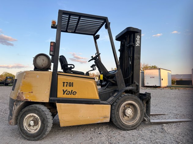 Image for YALE 4500 lbs LP Forklift w/ All-Terrain Tires - Mo: GLP060TGNUAE079 