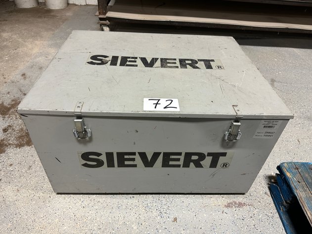 Image for SIEVERT TW 5000 Hot Air Automatic Roof Welding Unit in Metal Case