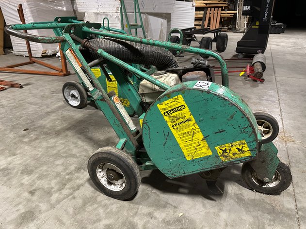 Image for GARLOCK Ultra Cutter Roof Cutting Saw Machine w/ (2) Spare Carbide Tipped Blades