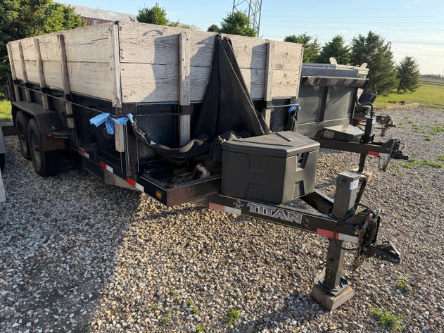 Image for 2016 TITAN 8x14 Tandem Axle Dump Trailer