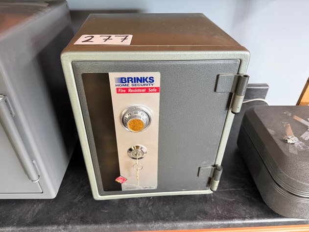 Image for BRINKS Dial and Key Metal Fire Resistant Safe
