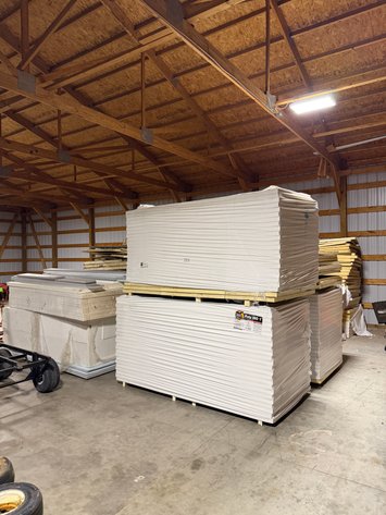 Image for Large Assortement of Complete 8 x 4ft Sheets and Partial Sheets of Insulation - Over (150+) pcs