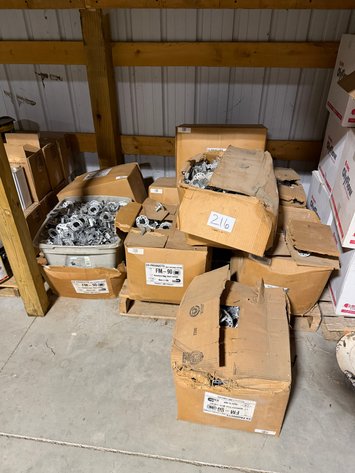 Image for (9) Full Boxes of ES PRODUCTS 1.7in Assembled Base Sheet Fasteners - FM-90
