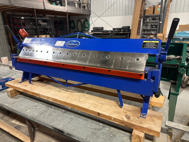 Image for EASTWOOD 48 in. Benchtop Box and Pan Sheet Metal Brake