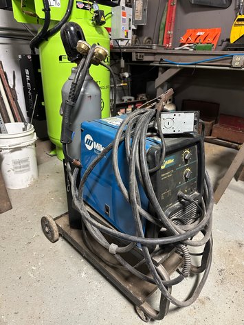 Image for MILLER Millermatic 175, 230V Wire Welder w/ Cart, Gun, Leads, Clamps, and Regulators