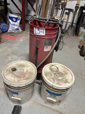 Image for ALC Sandy Jet Model F-90 Pneumatic Abbrasive Bead Blaster and Media