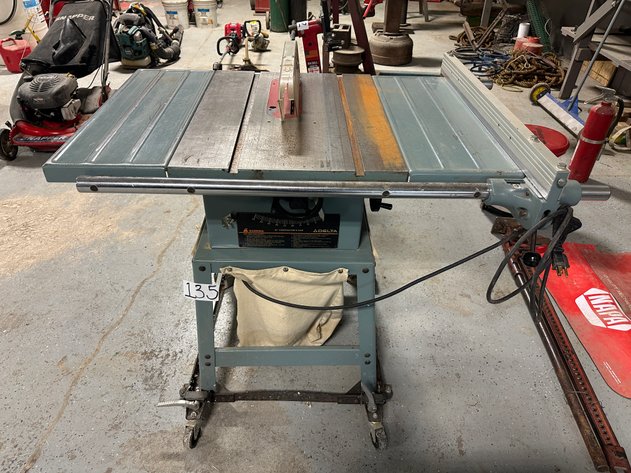 Image for DELTA 10in Mobile Contractors Table Saw - Cat No: 34-444
