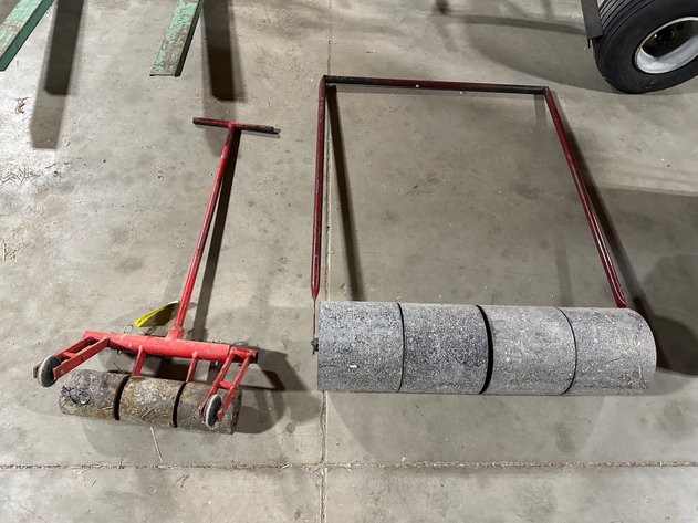 Image for (2) Metal Roof Rollers