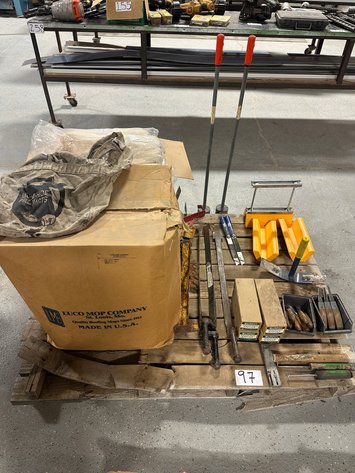 Image for Assorted Manual Roofing Tools, Knives, Tar Mops, Slate Rippers and More