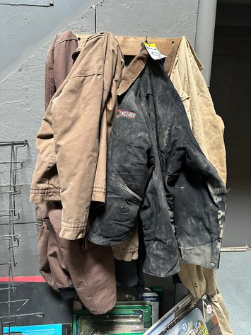 Image for Assorted Heavy Duty Jackets and Jumpsuits from DRI-DUCK, CARHARTT and MULE HIDE (Mostly Large and XL)
