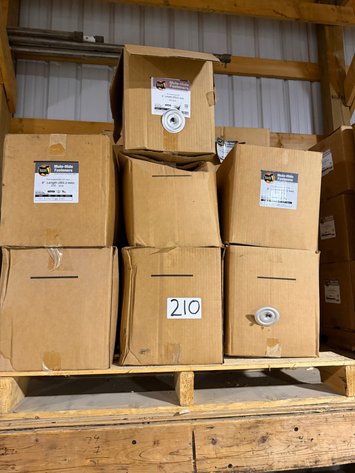 Image for Approx. (20) Boxes of MULE-HIDE 8in Pre-Assembled DP Hex Fasteners - Approx. (4000) Total