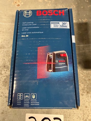 Image for BOSCH GLL 30 Self Leveling Cross Line Laser