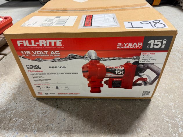 Image for FILL-RITE FR610G, 15 GPM Fuel Transfer Pump (NEW IN BOX)