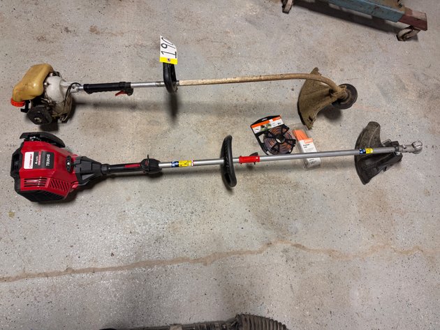 Image for (2) Gas Powered Weed Eaters - (1) ECHO, (1) TROY-BILT
