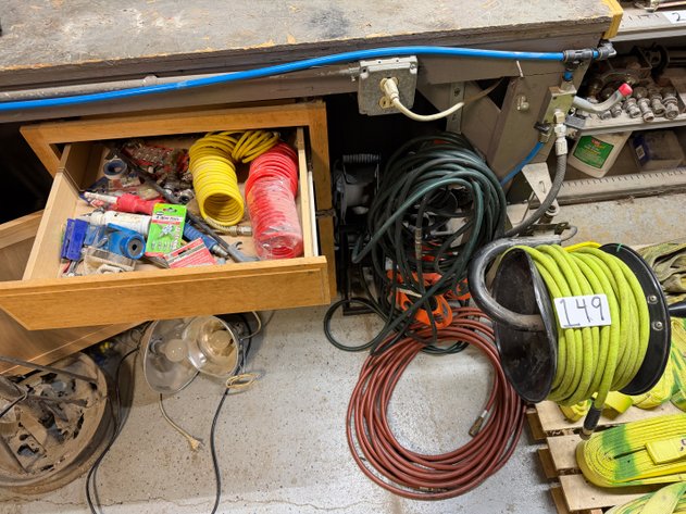 Image for Assorted Air Hoses, Hose Reels and Air Sprayers, Nozzles, Fittings and Parts 