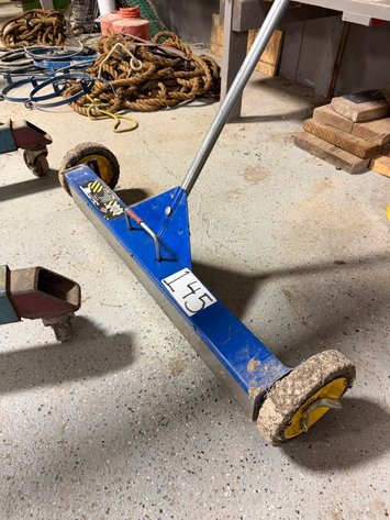 Image for 30in Rolling Metal Magnet Sweeper