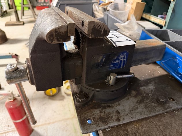 Image for WILSON 6in Bench Vise (Bolted on Workbench)