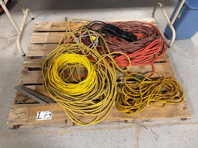 Image for Various Extension Cords and Power Strips on Pallet