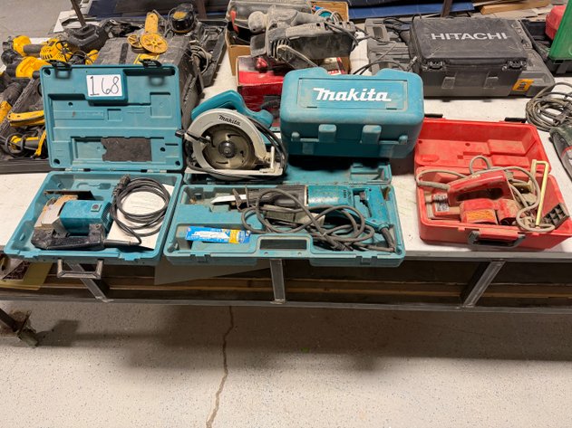 Image for (5) Assorted MAKITA Electric Power Tools