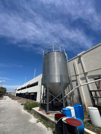 Image for Corrugated Grain Silo with Load Cells