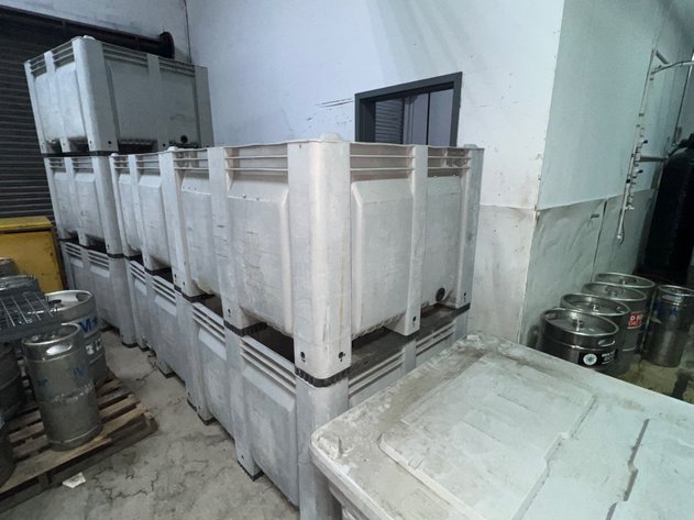 Image for (7) Stackable Harvest Bins with Lids