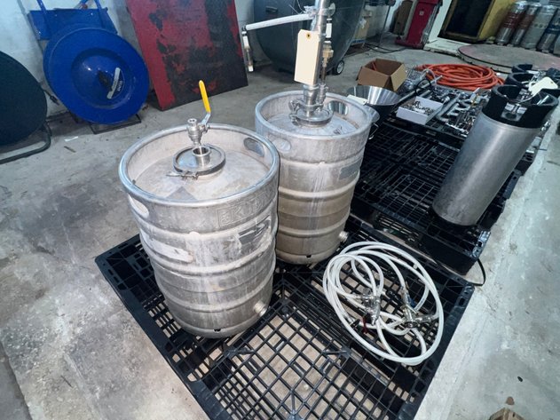 Image for (2) Stainless Kegs/Yeast Brinks