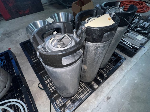 Image for (2) Stainless Cornelius Kegs