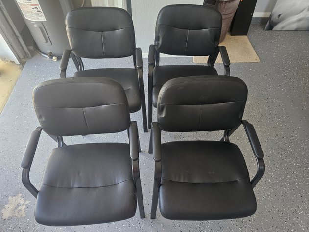 Image for Set of 4 Waiting Rooms Chairs