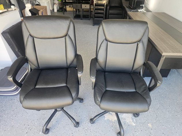 Image for Set of 2 Office Rolling Chairs