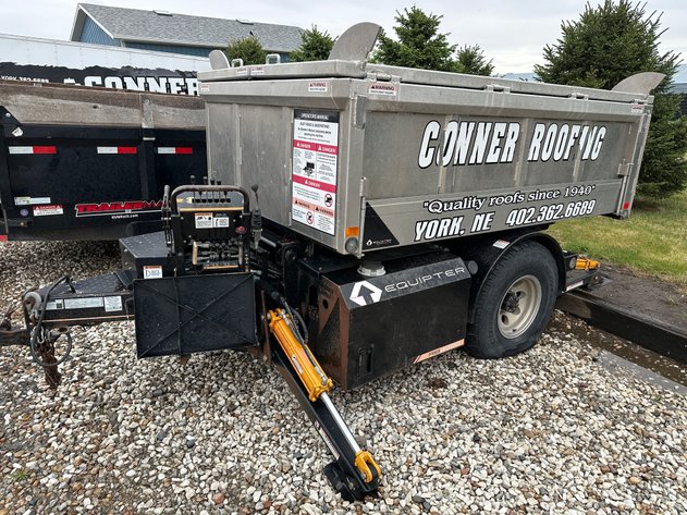 Image for 2016 EQUIPTER RB400 Self-Propelled Scissor Lift Dump Roofing Trailer